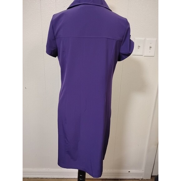 Chico’s Zenergy Women’s Dress Purple Size .05. Small Size 6 - Picture 5 of 8